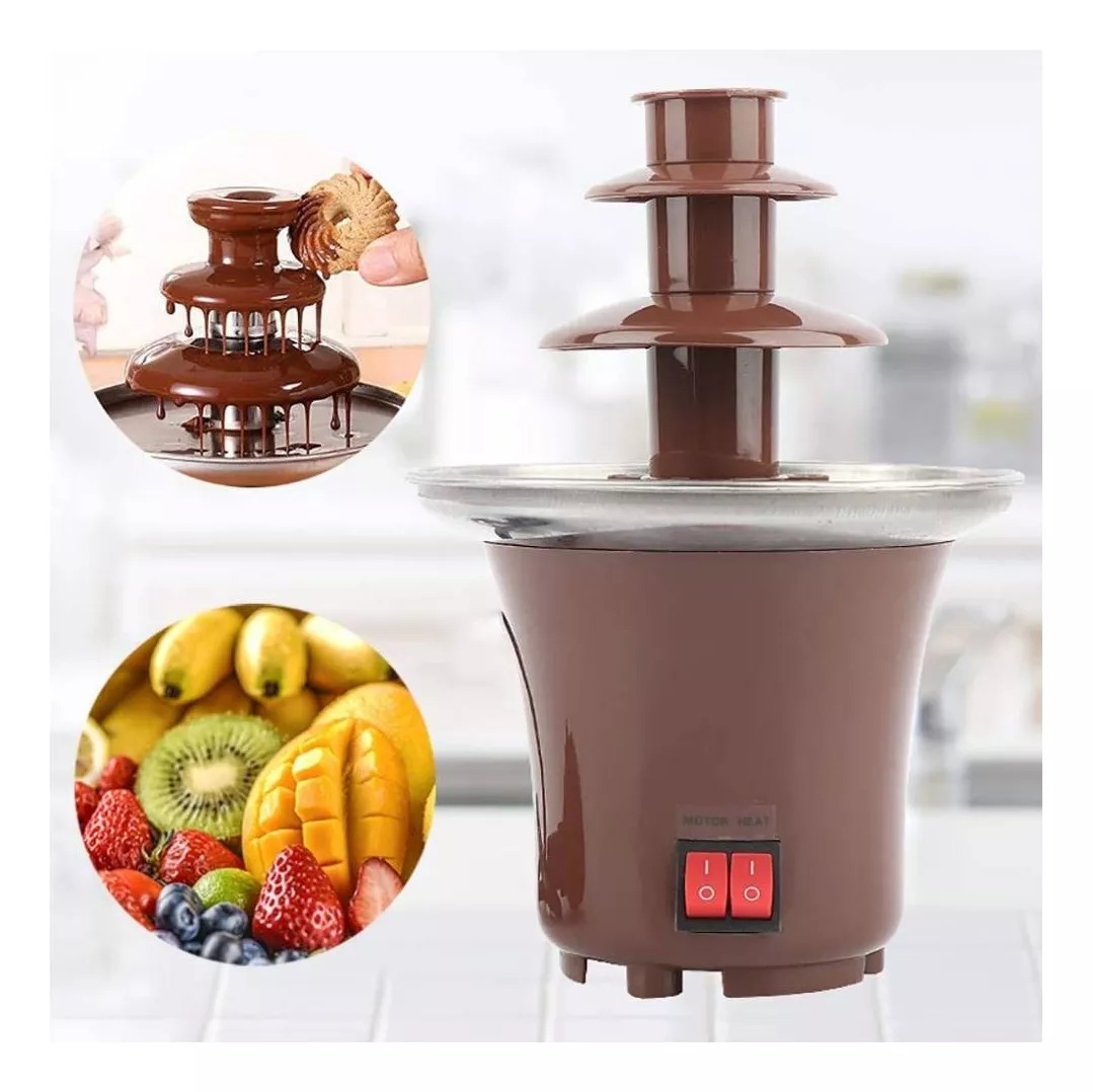 Mini Fuente De Chocolate De 3 Niveles