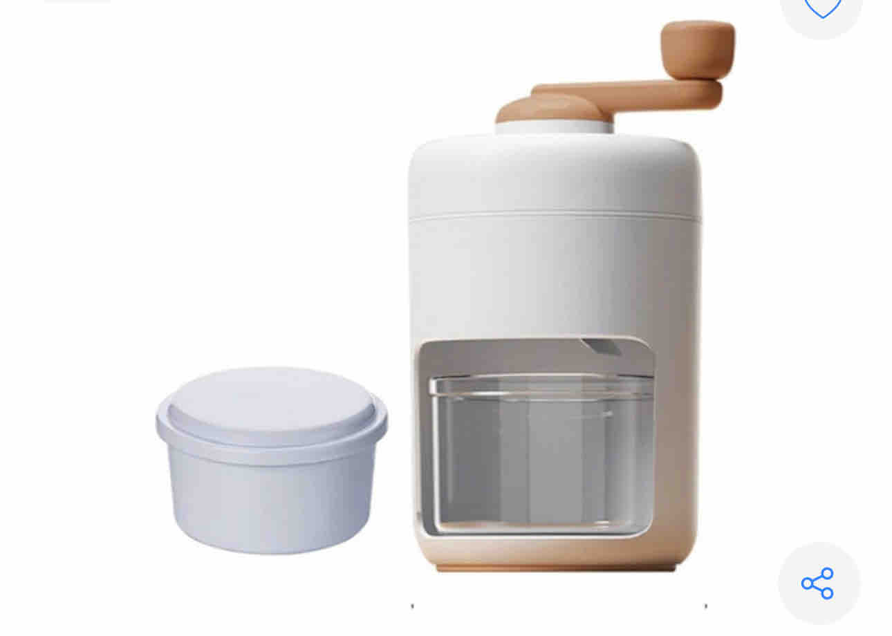 Triturador De Hielo Manual Rallador Para