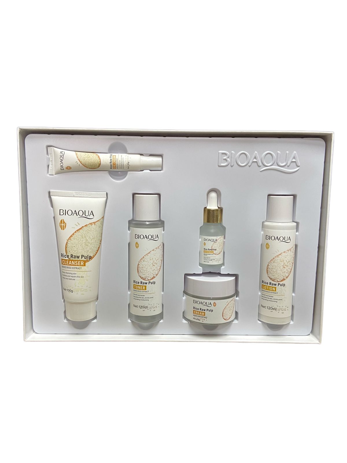 KIT ARROZ BIOAQUA X 6 CAJA DE LUJO