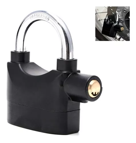 Miniatura 1 de Candado De Seguridad Con Alarma Para Mot
