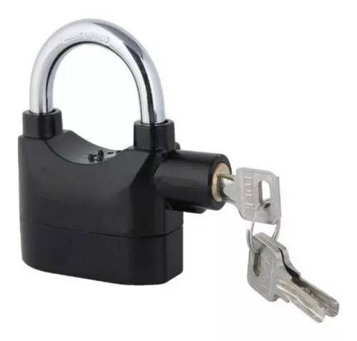 Miniatura 3 de Candado De Seguridad Con Alarma Para Mot