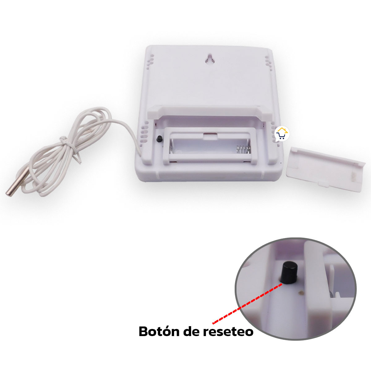Medidor De Humedad Termometro HTC-2A