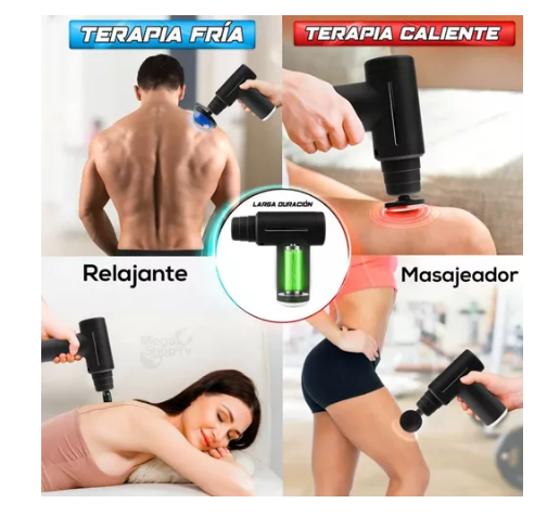Miniatura 3 de Masajeador Fascial Gun Frio - Calor