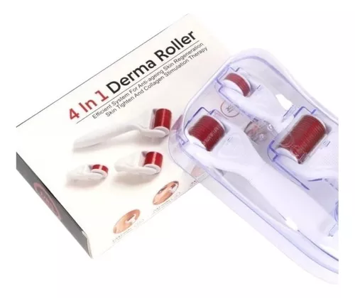 Miniatura 4 de Kit Rodillo Facial Derma Roller 4 EN 1