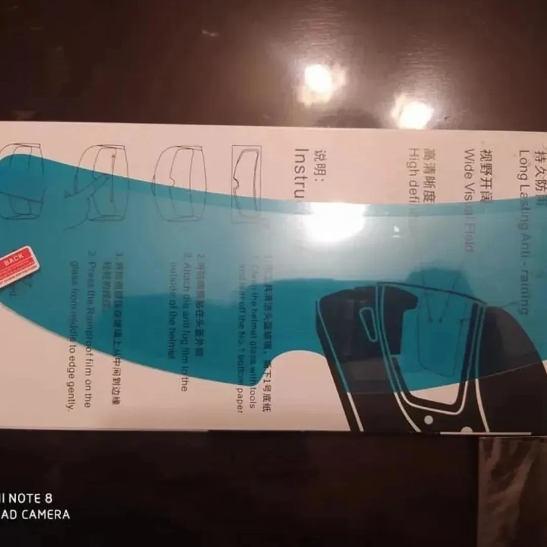 Miniatura 2 de Antiempañante Para Casco Moto