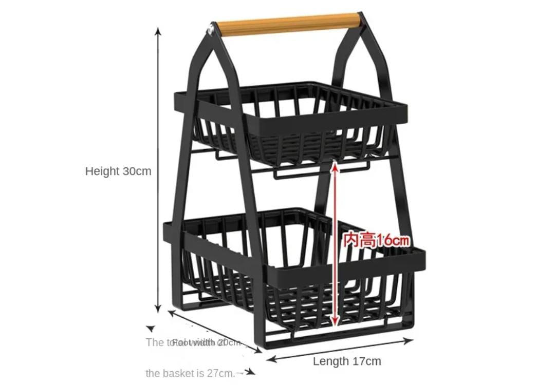 Miniatura 2 de ORGANIZADOR DE FRUTAS 2 NIVELES
