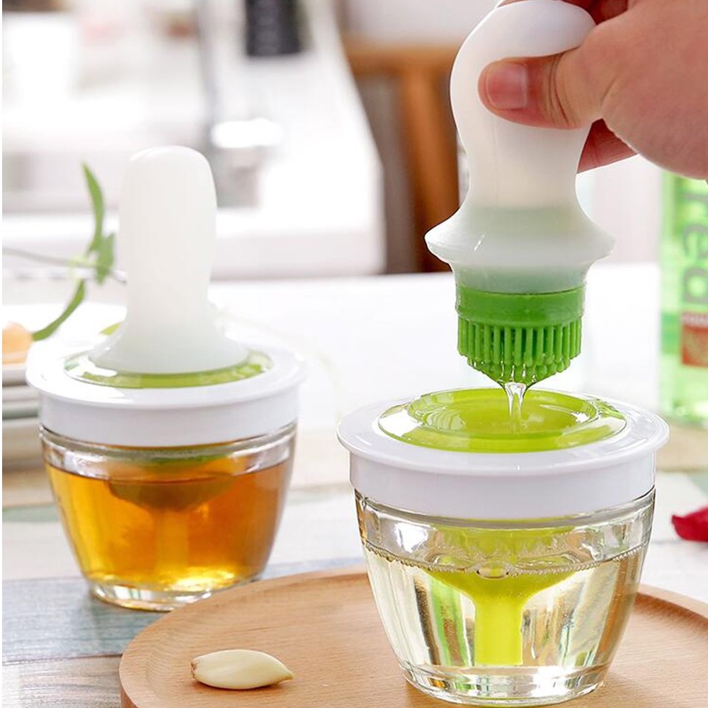 Miniatura 3 de Brocha De Silicona Con Contenedor