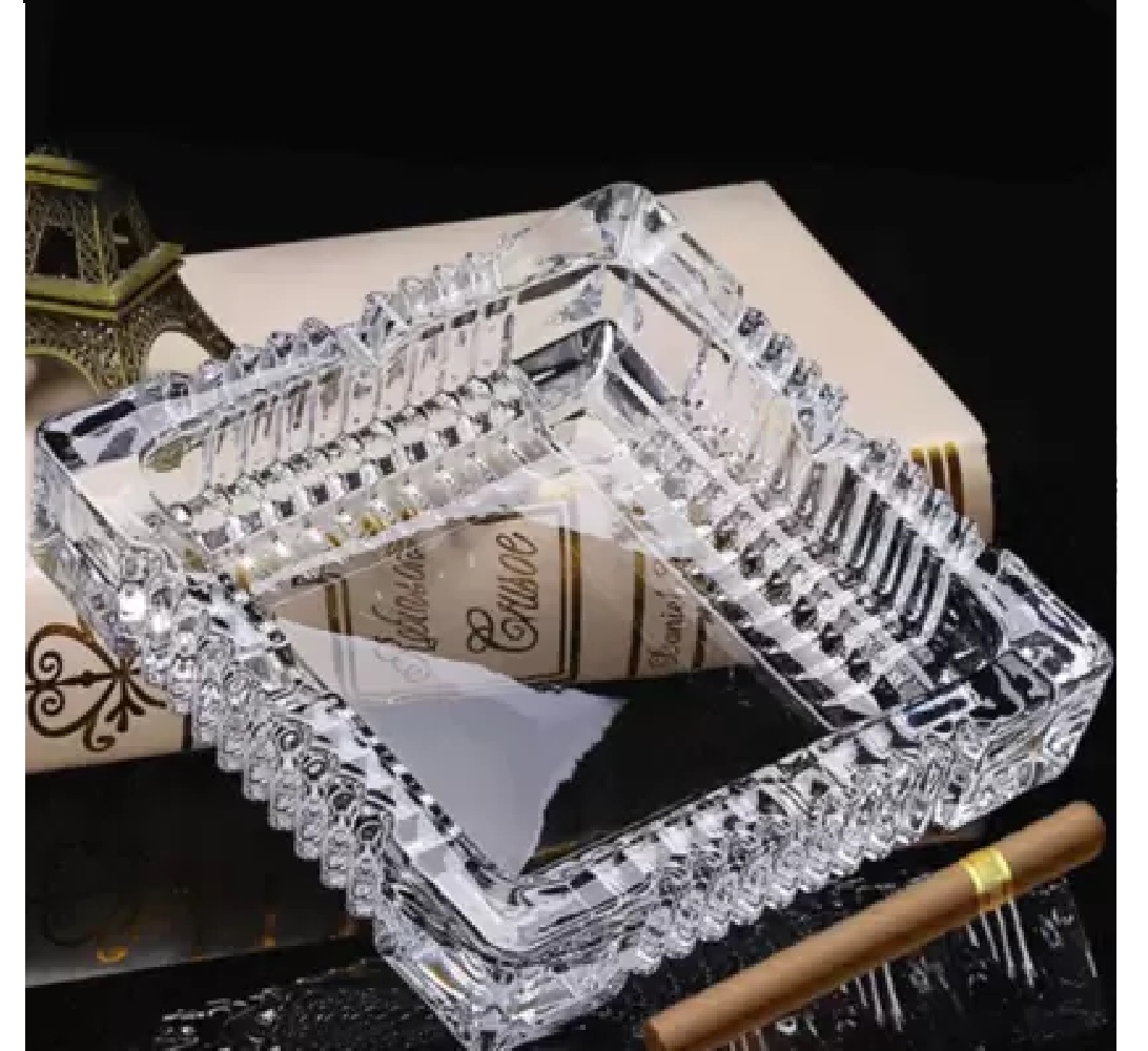 Miniatura 3 de Cenicero De Mesa De Cristal Alta Calidad