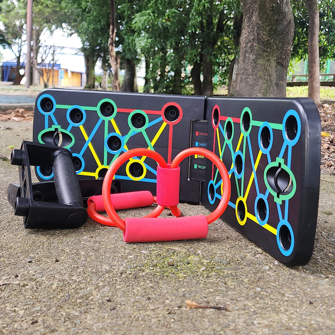 Miniatura 2 de COMBO TABLA PUSH UP BANDA EN 8