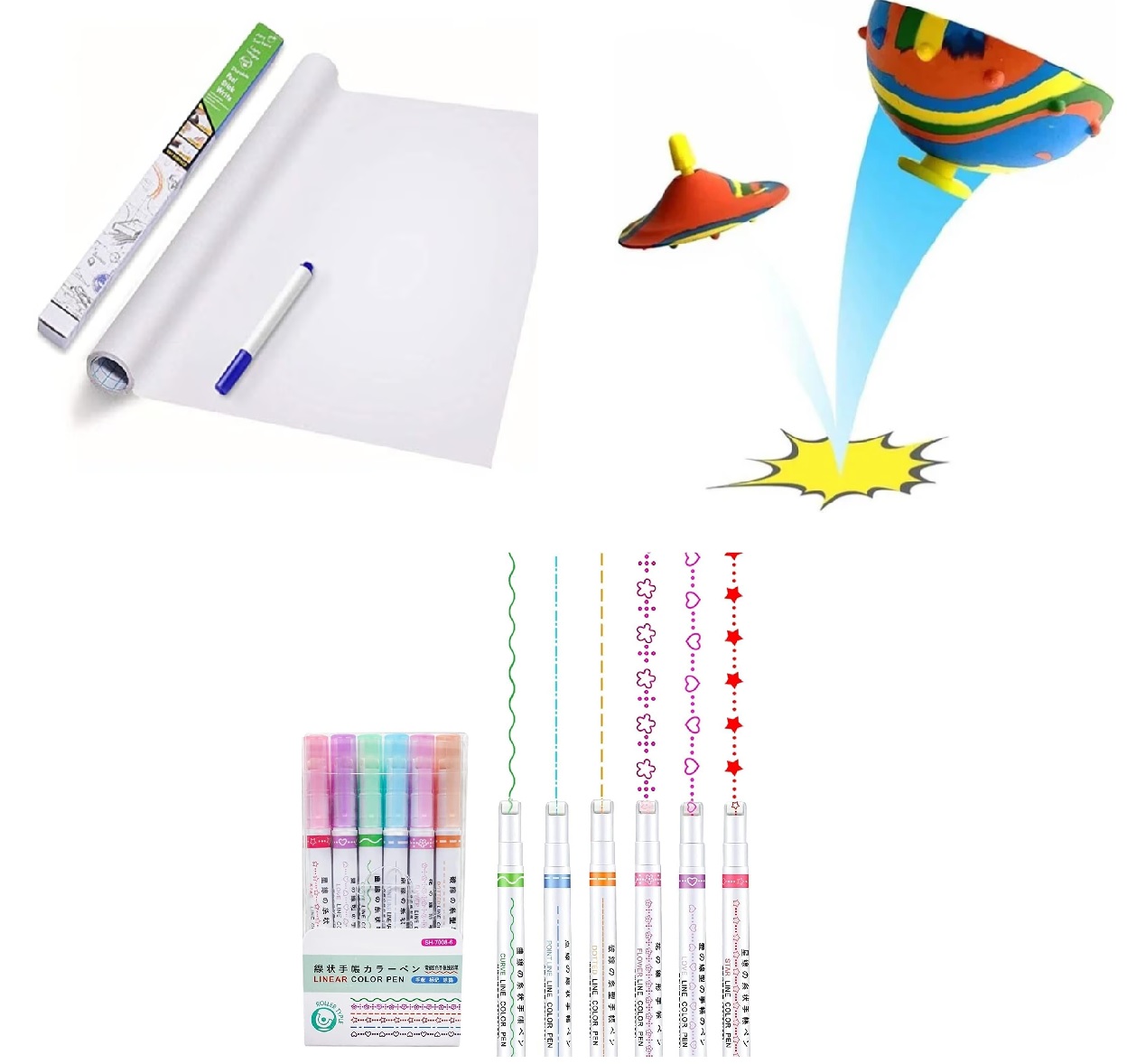 pizarra + resaltador figura + pelota reb