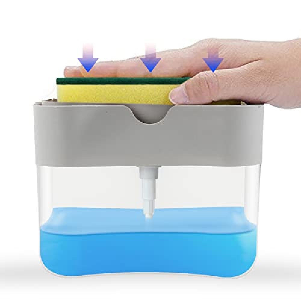 Miniatura 2 de Dispensador De Jabon Liquido Con Esponja