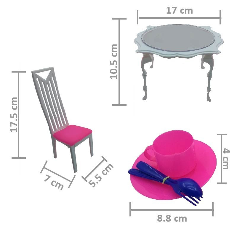 Miniatura 2 de Casa De Muñecas Infantil Tipo Barbie 160