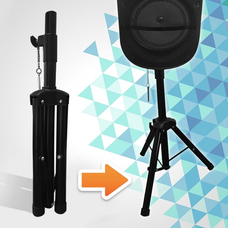 Miniatura 8 de Tripode Metalico Para Parlante TM01-TCL