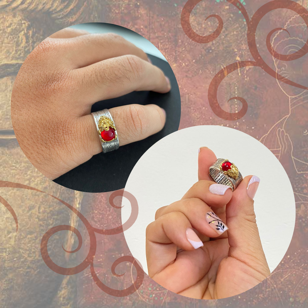 Miniatura 4 de ANILLO CORAZON BUDA