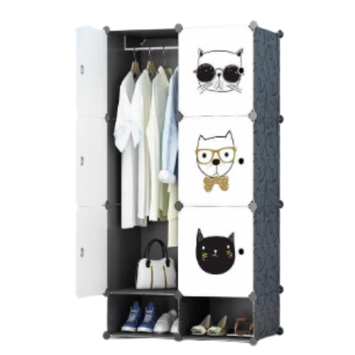 Vista 3 de Mueble Armario Organizador De Ropa