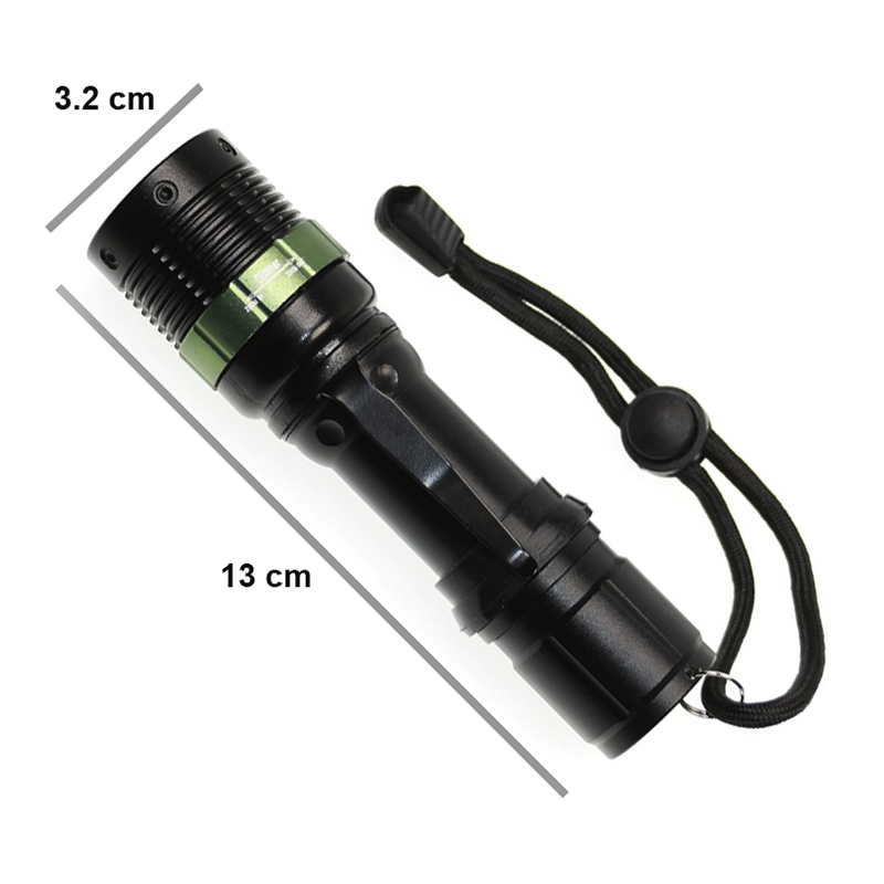 Linterna LED Tactica Militar 303