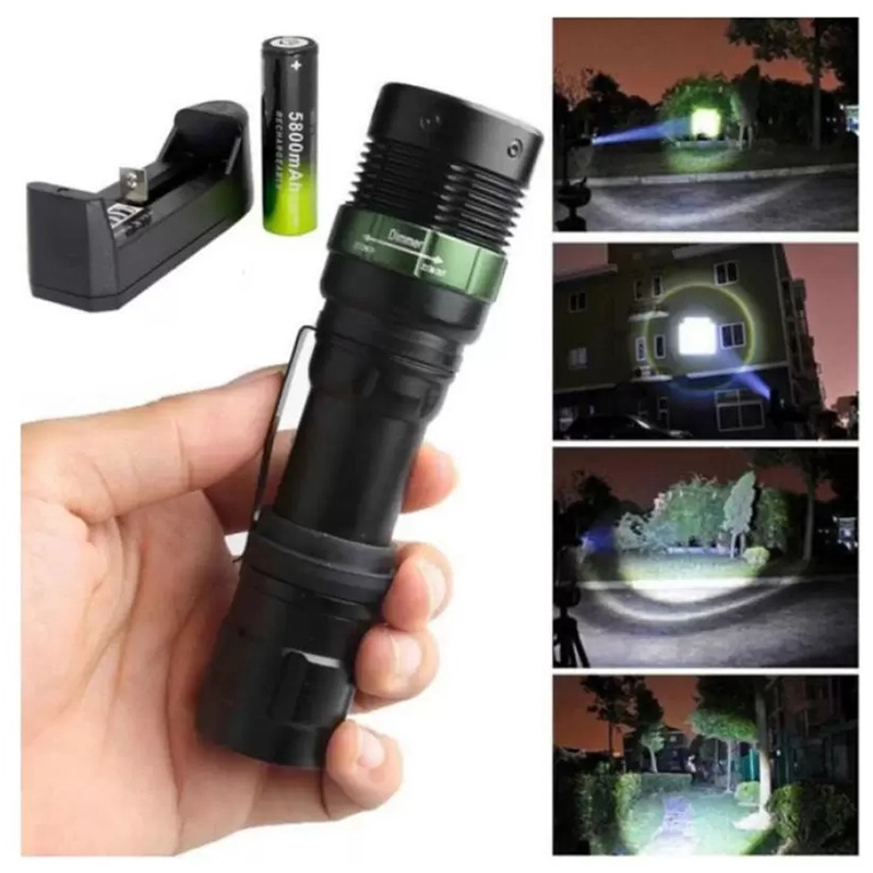 Miniatura 4 de Linterna LED Tactica Militar 303