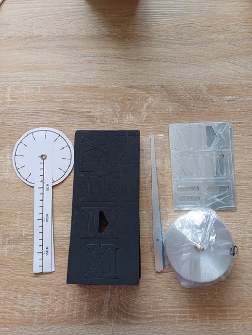 Miniatura 5 de RELOJ DE PARED 3D 50X50 CM PLATEADO