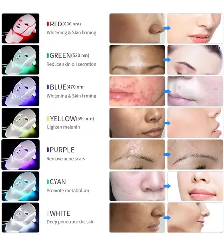 Miniatura 4 de Mascara LED Facial 7 Colores