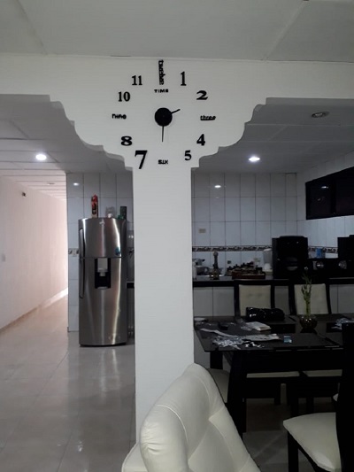 Miniatura 3 de RELOJ 3D  50X50CM COLOR NEGRO