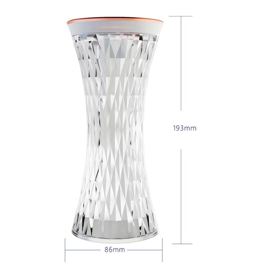 Lámpara Ambiente 7 Colores Con Difusor