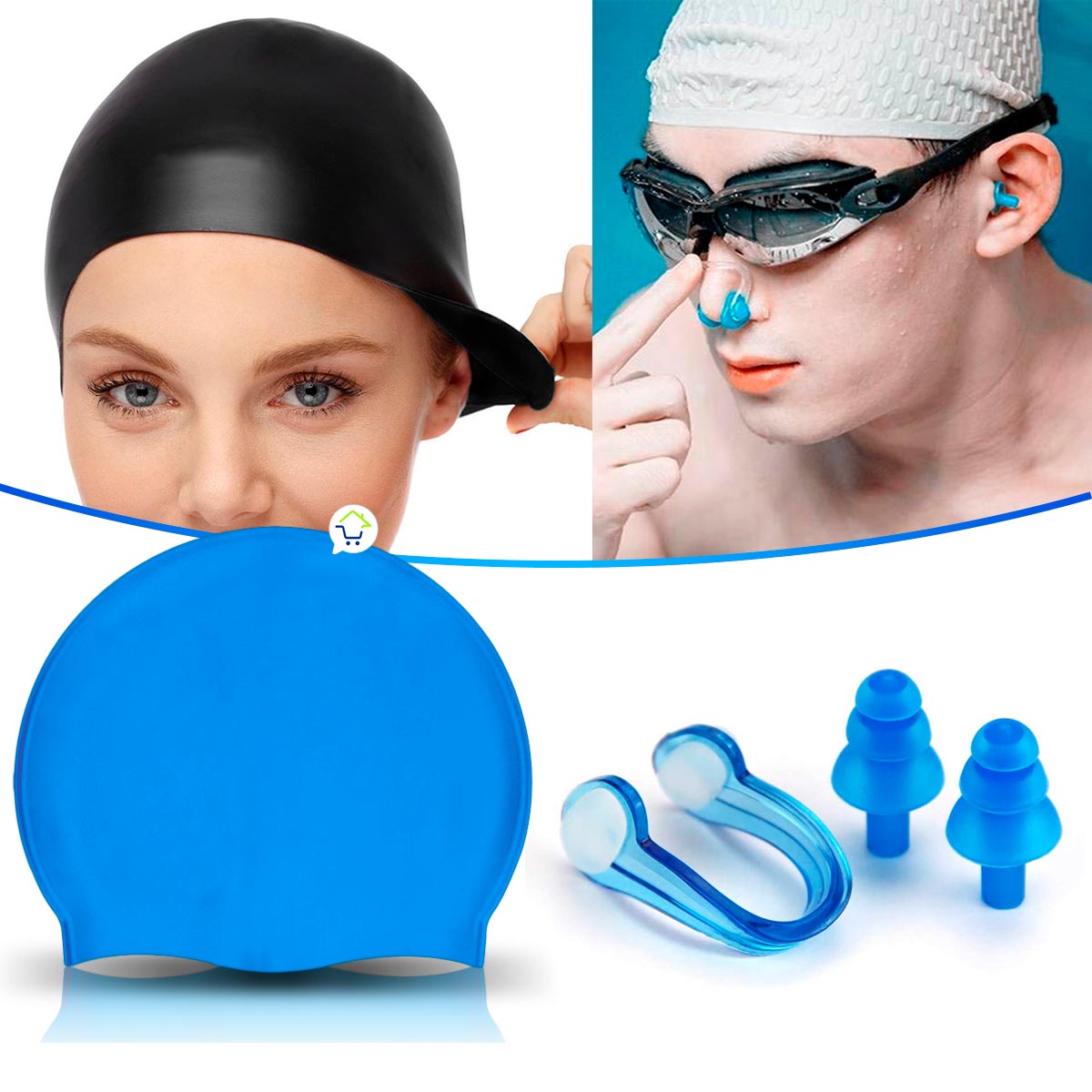 Miniatura 5 de Combo Natacion Gorro CN01-DFS