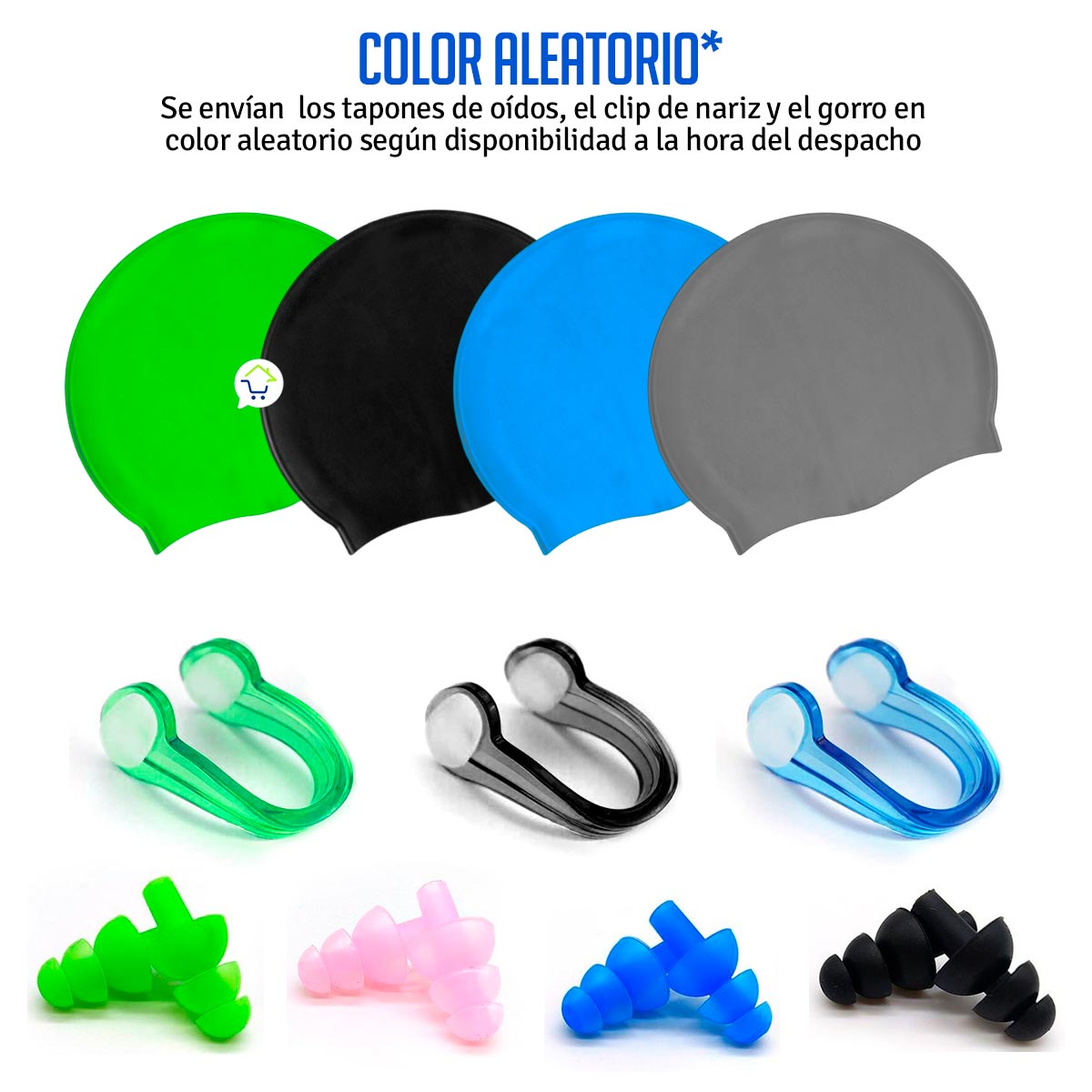 Combo Natacion Gorro CN01-DFS