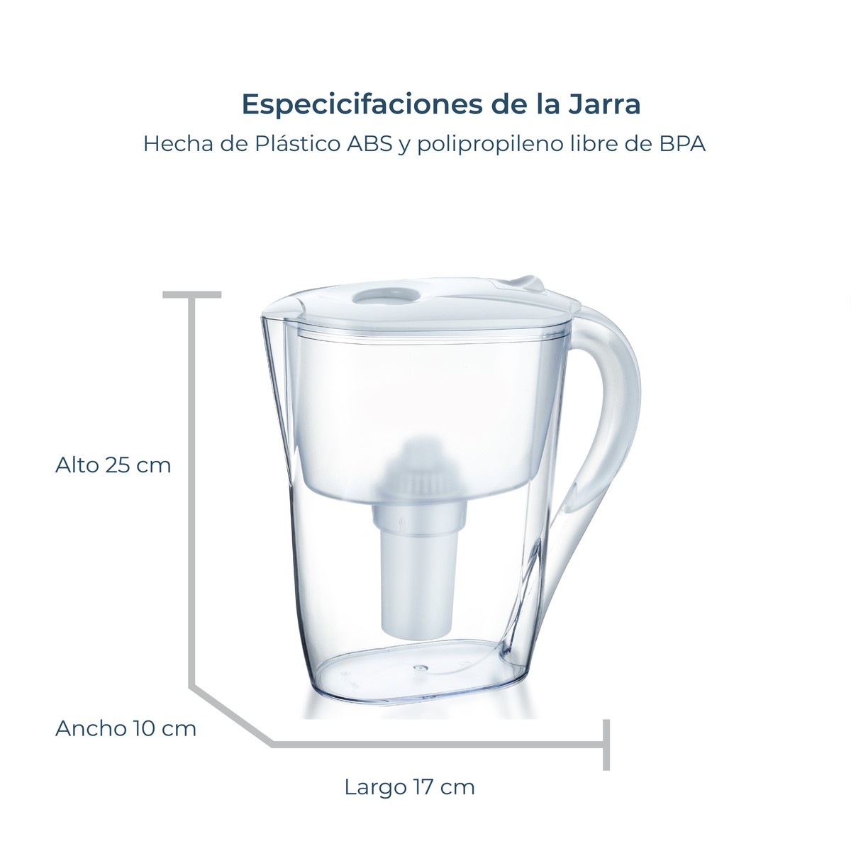 Miniatura 3 de Jarra Purificadora De Agua Alcalina 2.6