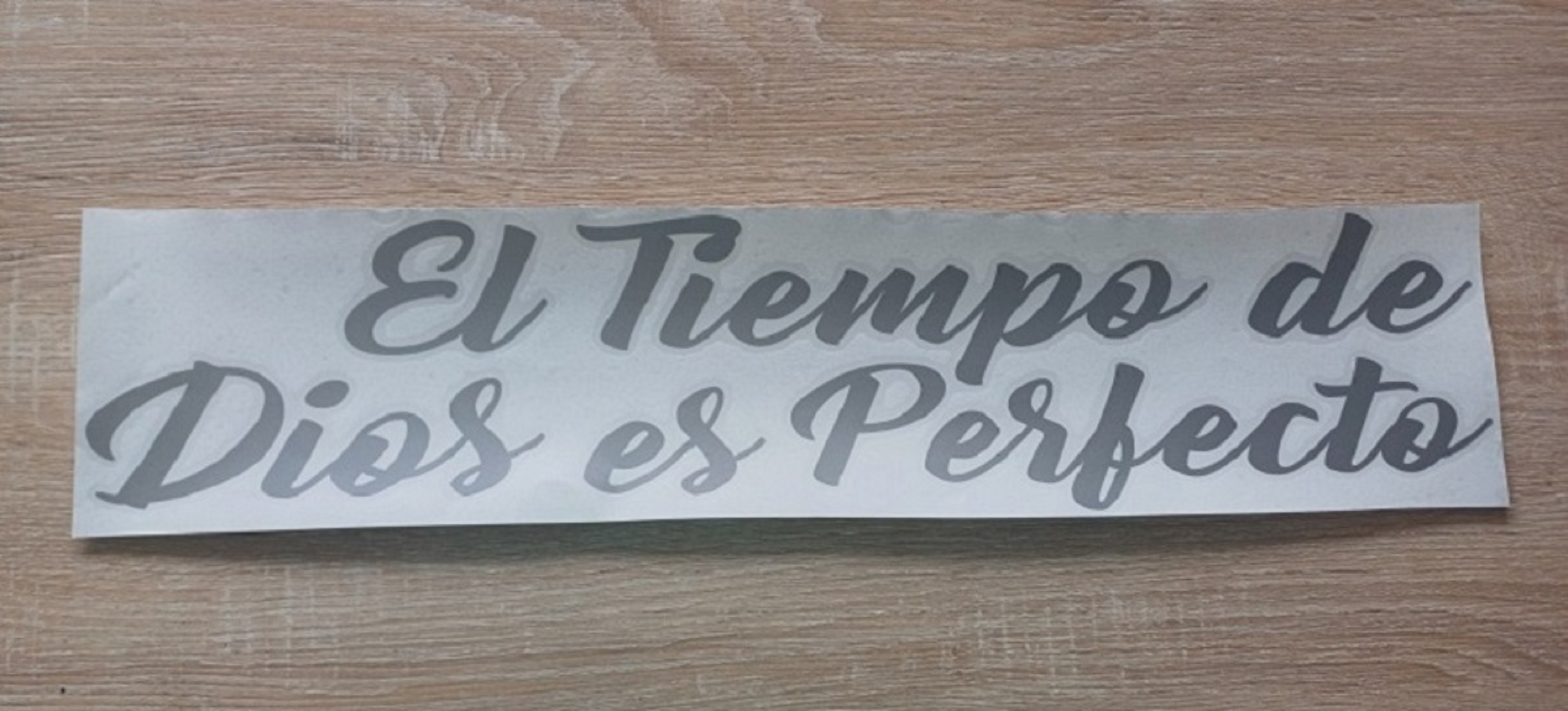 Miniatura 3 de RELOJ 3D 50X50 CM +FRASE EN VINILO