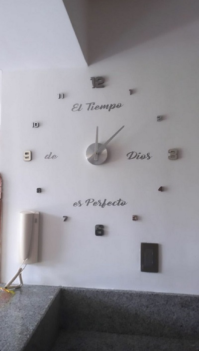 Miniatura 3 de RELOJ 3D 50X50 CM +FRASE ENVINILO