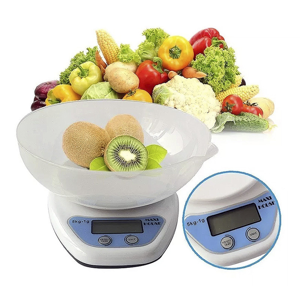 Bascula Digital 5kg Recipiente (3905)