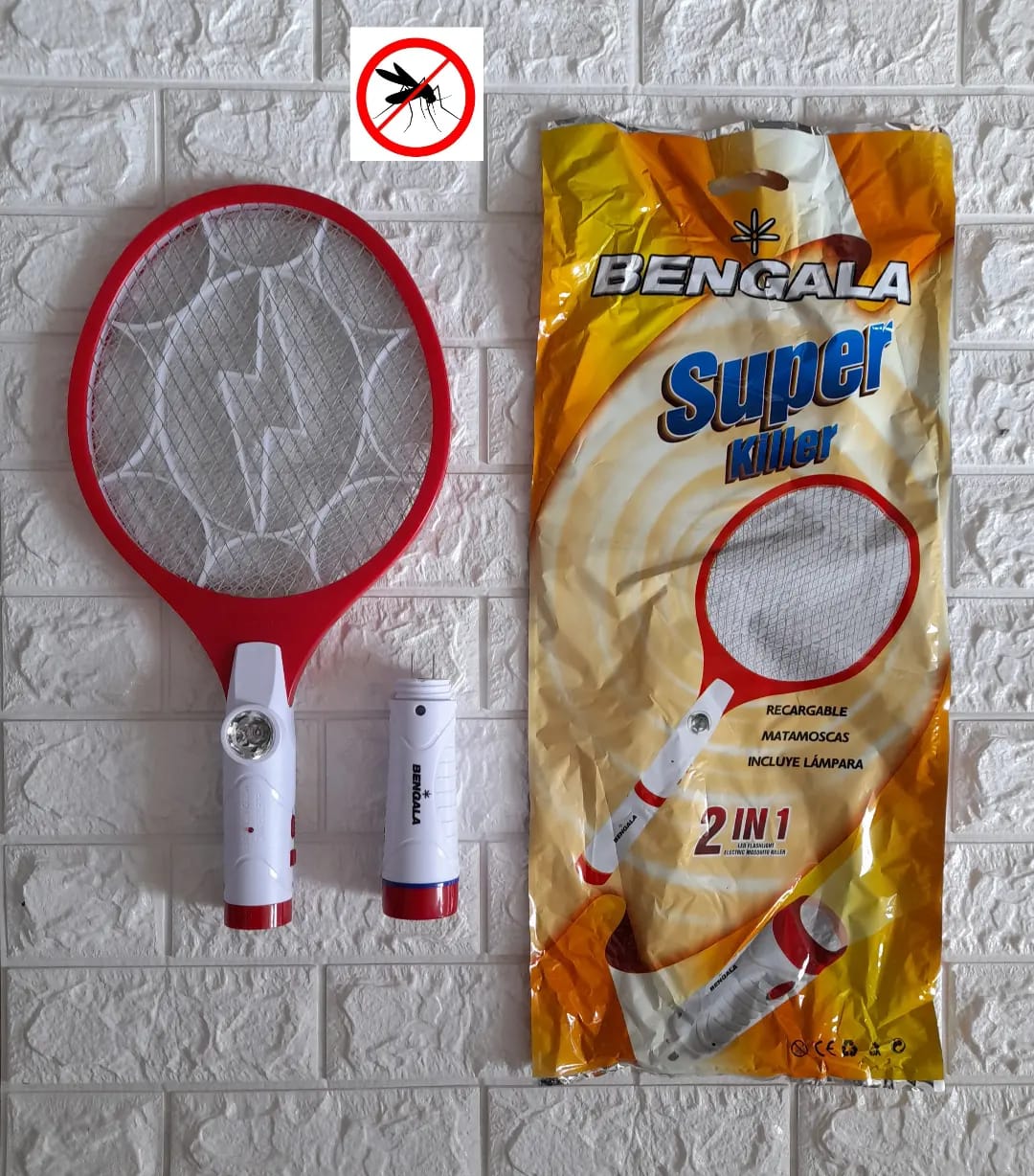 Vista 5 de RAQUETA MATA ZANCUDOS BENGALA