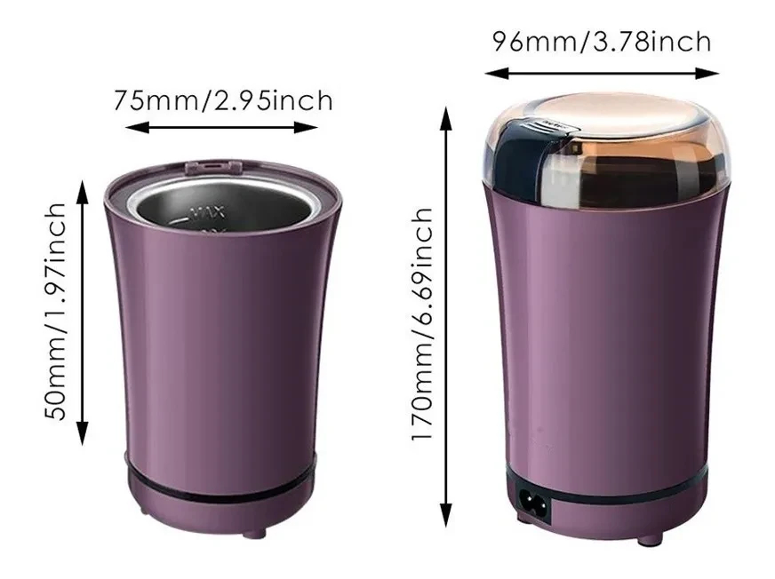 Miniatura 2 de Molino Eléctrico Portátil Granos Especia