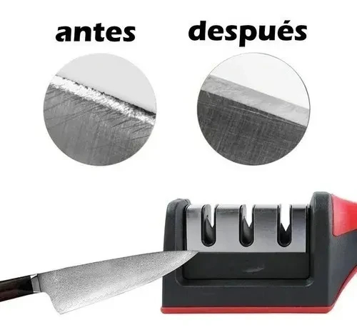 Afilador Cuchillos Acero Antideslizante