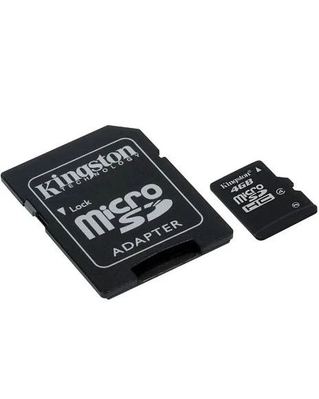 Kingston 4 Gb MICRO SD Clase 10 Tarjeta