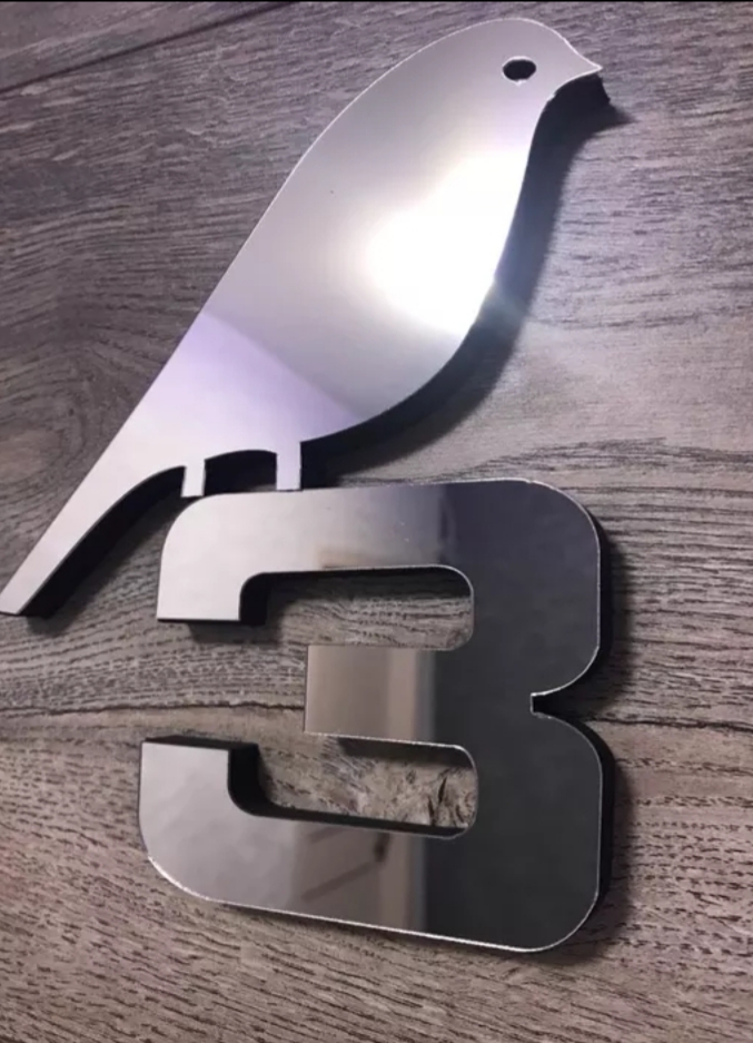 Miniatura 6 de RELOJ 3D GRANDE 100X100CM COLOR PLATEADO