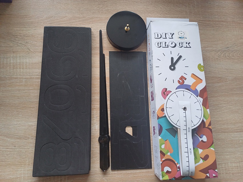 Miniatura 4 de RELOJ 3D TAMAÑO 100X100CM COLOR NEGRO