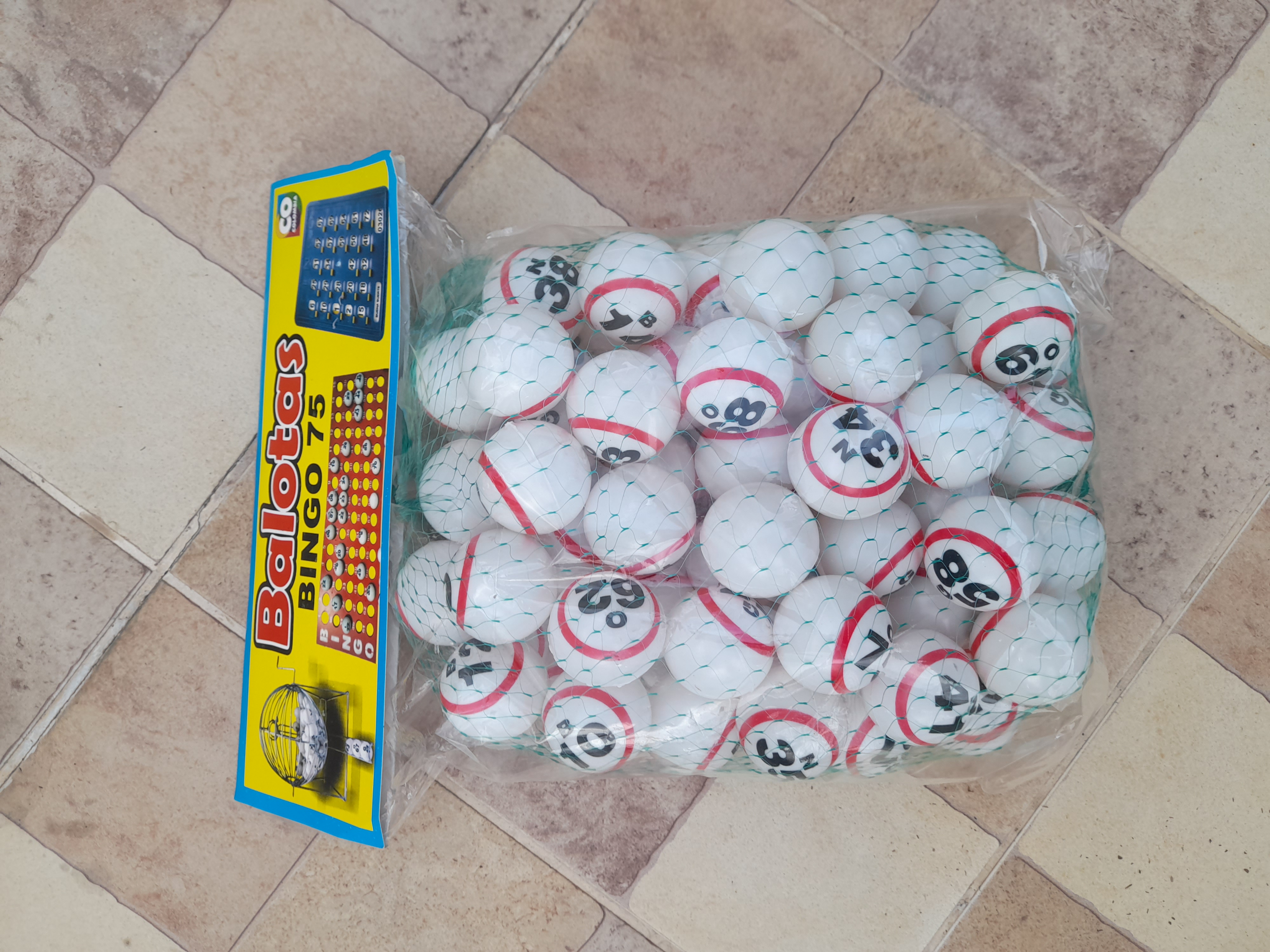 Miniatura 2 de BALOTAS PARA BINGO PROFESIONAL GRANDE