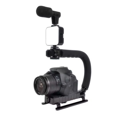 Miniatura 3 de KIT ESTABILIZADOR VIDEO+LED+MICROFONO