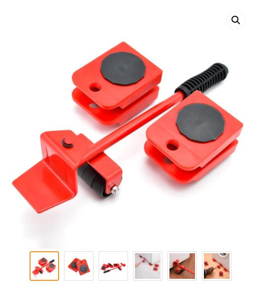 Miniatura 5 de Kit ayudante elevador de muebles pesados