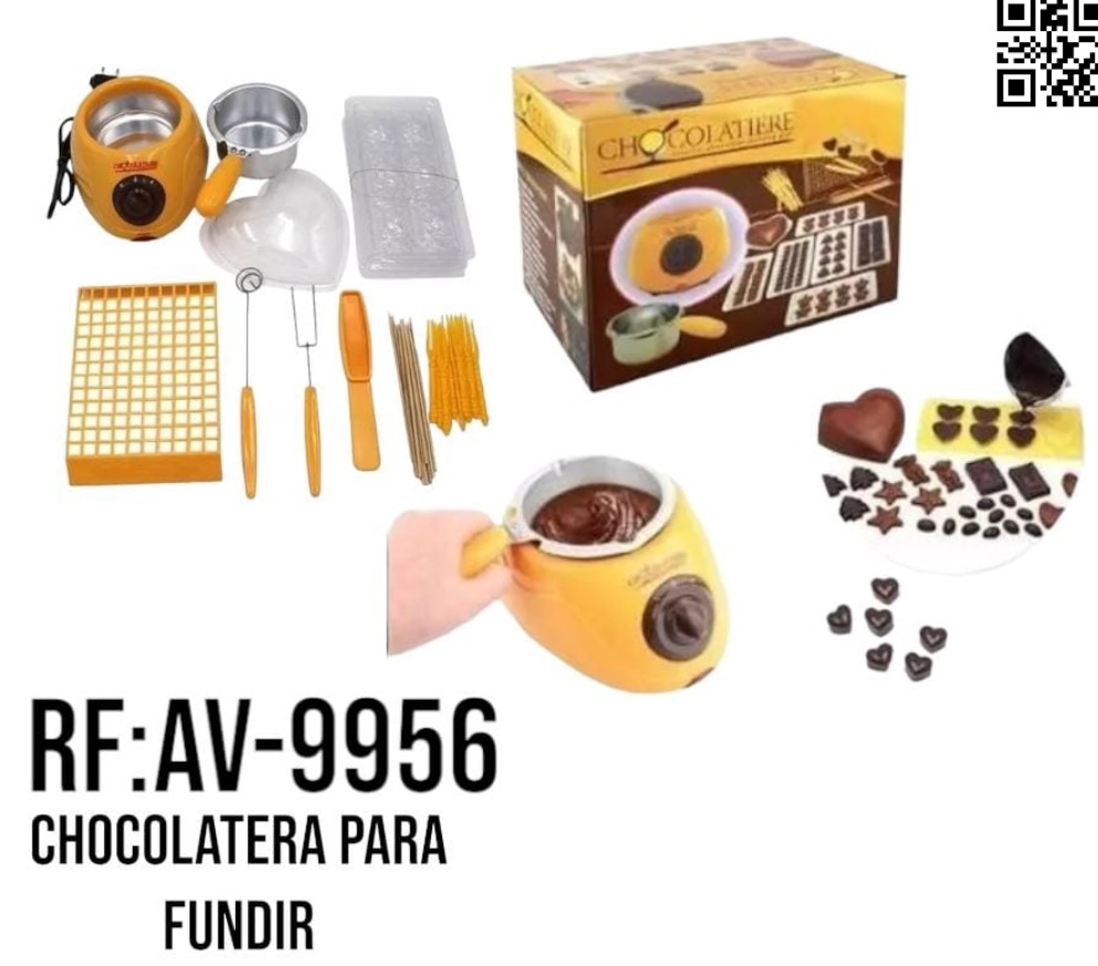 CHOCOLATERA ELECTRICA PARA HACER FONDUE