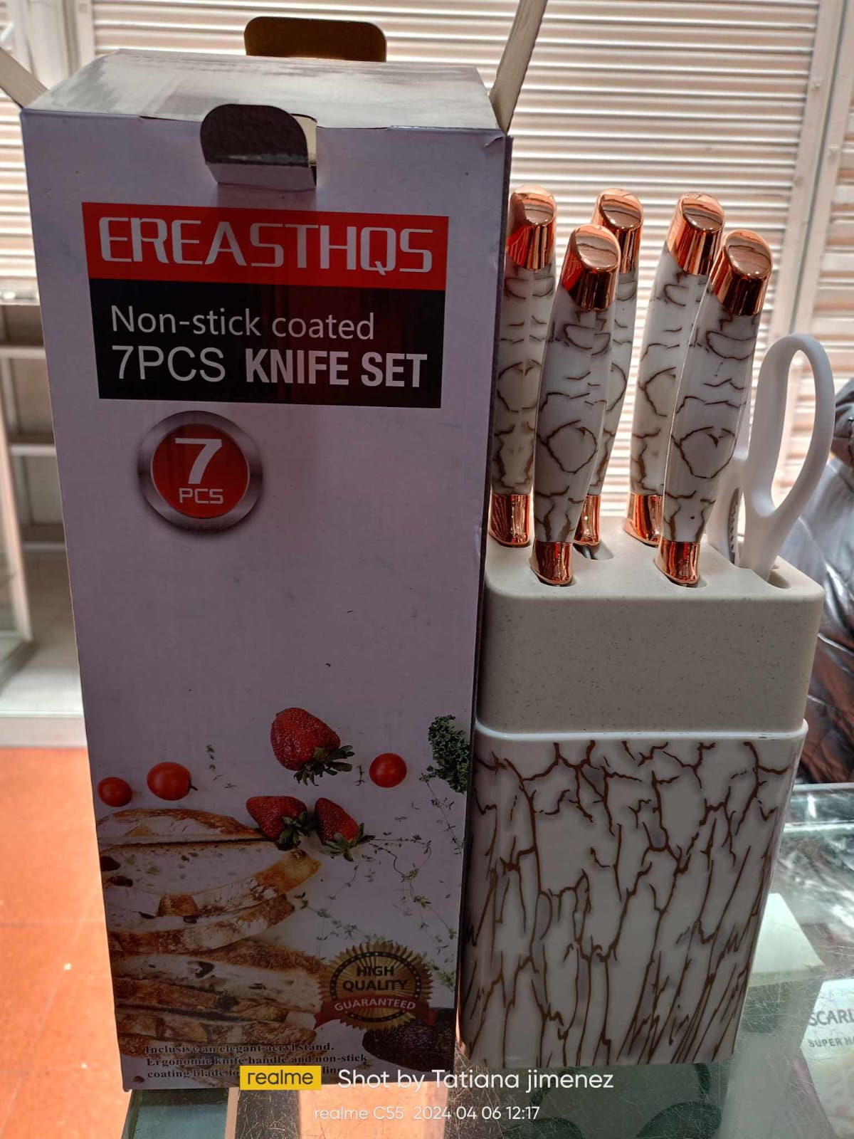 Set de cuchillos cerámica