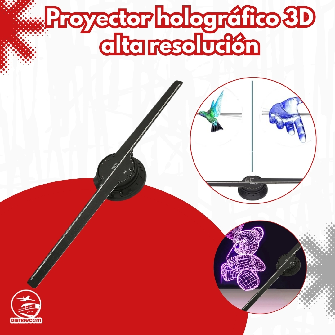 Miniatura 4 de PROYECTOR HOLOGRÁFICO 3D ALTA RESOLUCIÓN