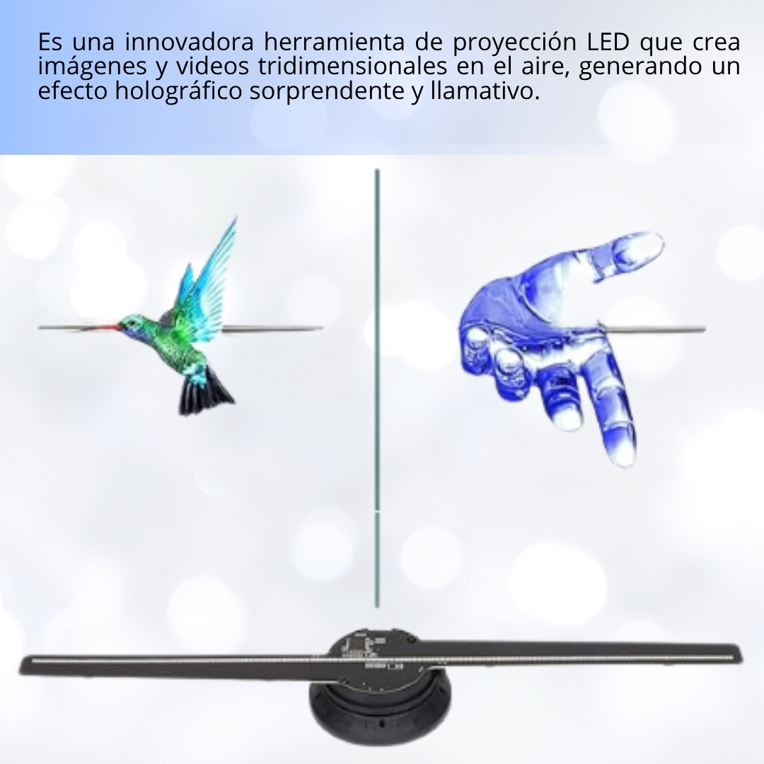 Miniatura 3 de PROYECTOR HOLOGRÁFICO 3D ALTA RESOLUCIÓN