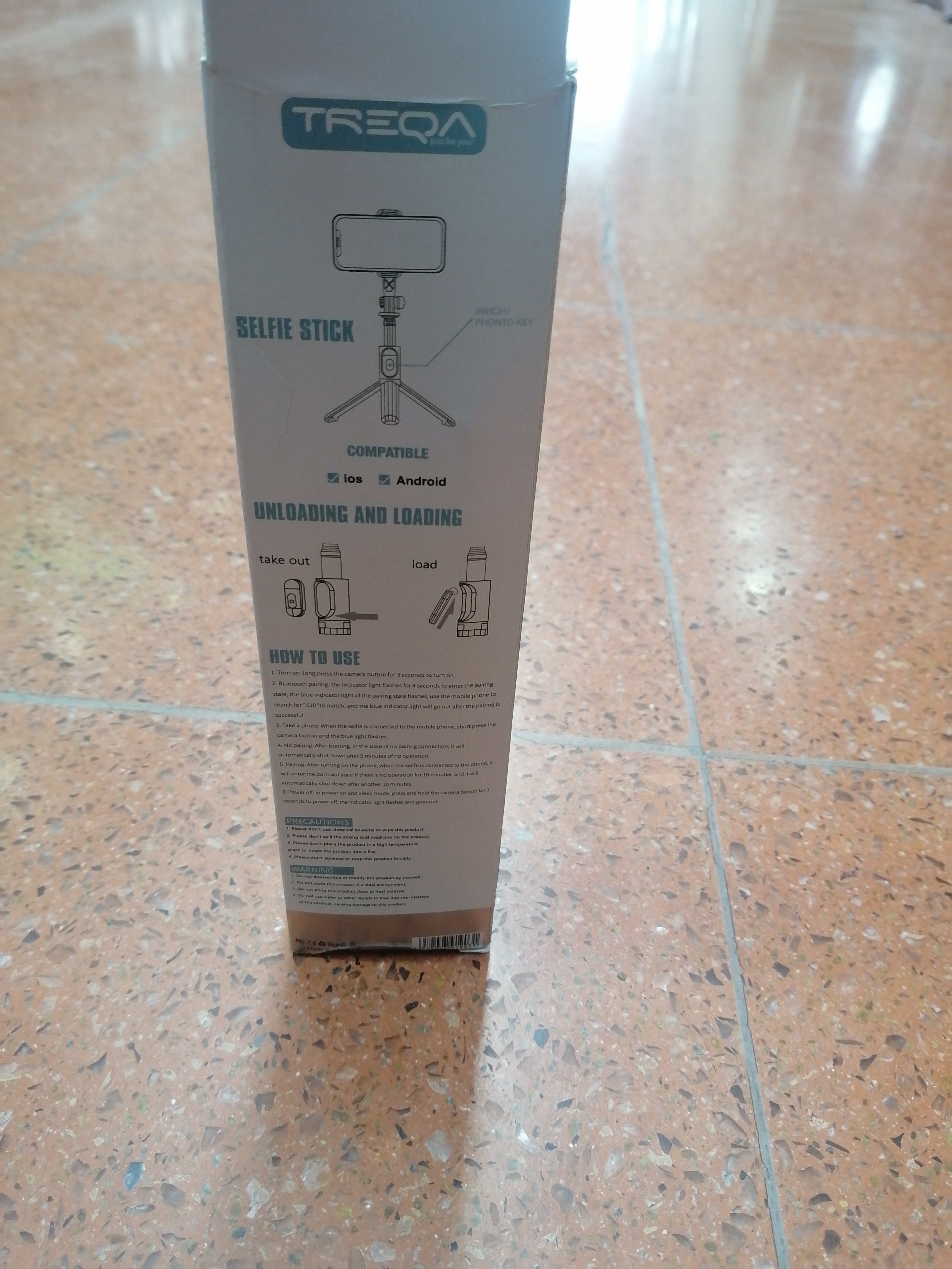 Soporte trípode para ceiular con luz Led