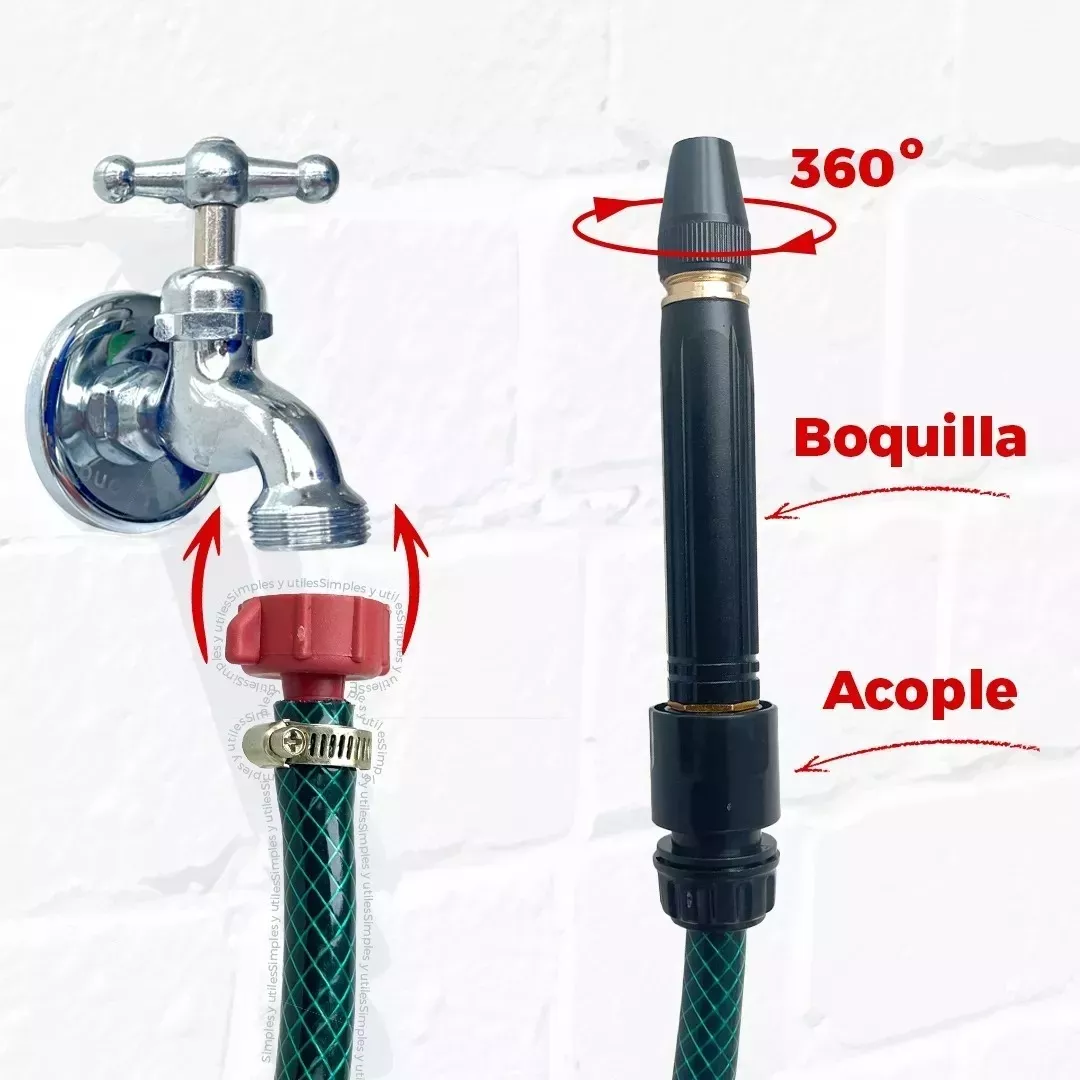 Miniatura 4 de Boquilla Mangueras Con Accesorios