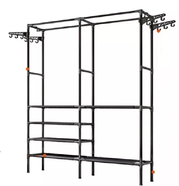 Closet Perchero 2 puestos Zapatero ropa