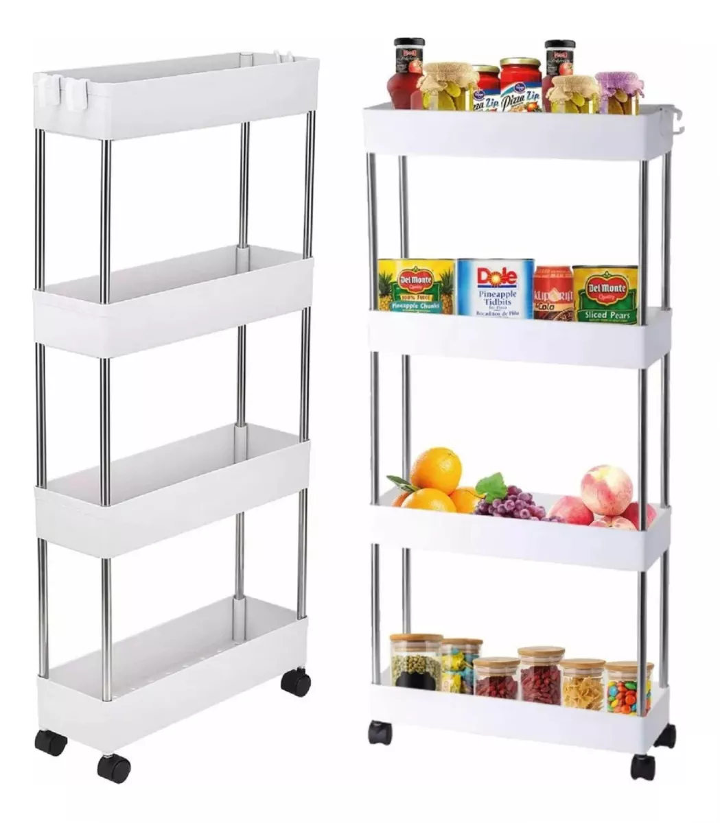 Miniatura 3 de Estante tipo carrito multiusos 4 niveles