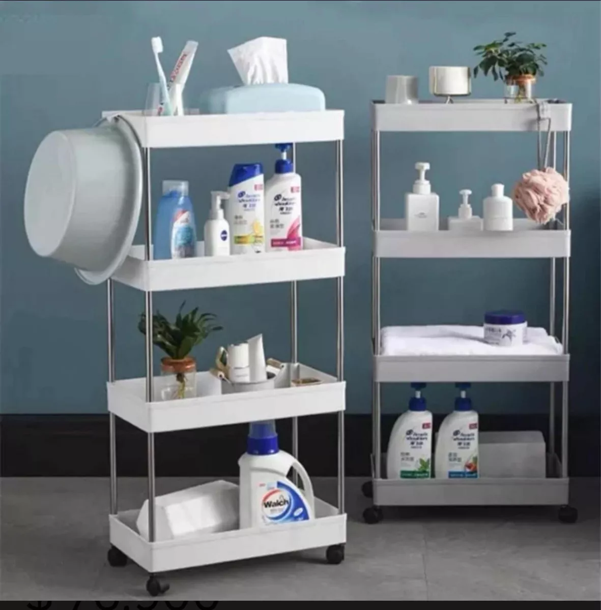 Miniatura 6 de Estante tipo carrito multiusos 4 niveles