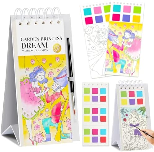 LIBRO DE COLOREAR ACUARELA
